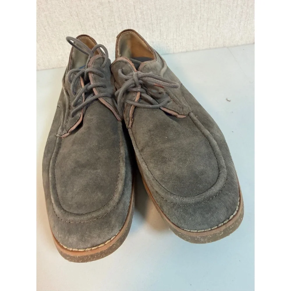 Hush Puppies‎ Hade Jester Mens Gray Loafers Dress Shoes size 11
